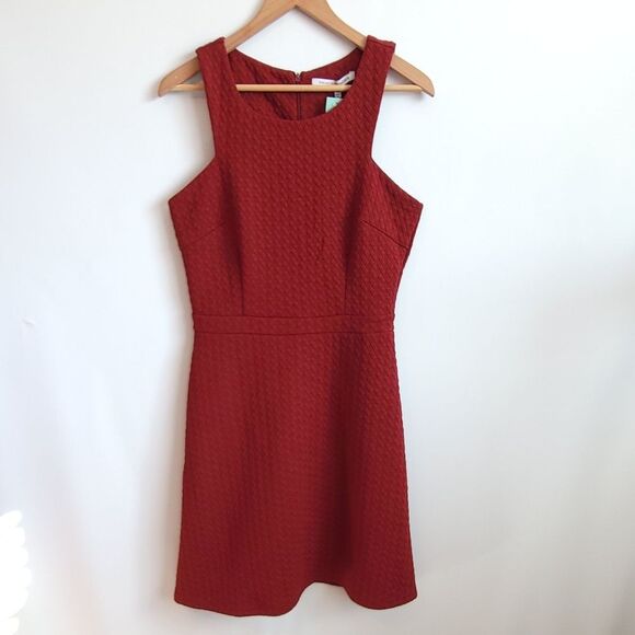 Collective Concepts Fit Flare Raceback Dress NWT - Picture 3 of 11